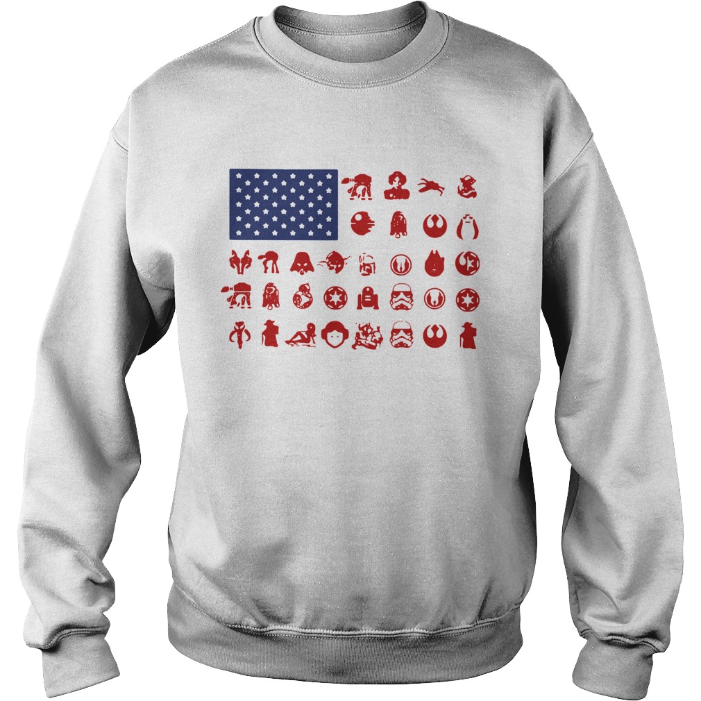 Star Wars American Flag Sweatshirt
