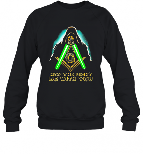 Star Wars Darth Vader May The Light Be With You Freemasonry T-Shirt Unisex Sweatshirt