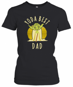 Star Wars Yoda Best Dad Happy Father'S Day Vintage Retro T-Shirt Classic Women's T-shirt