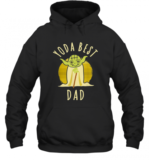 Star Wars Yoda Best Dad Happy Father'S Day Vintage Retro T-Shirt Unisex Hoodie