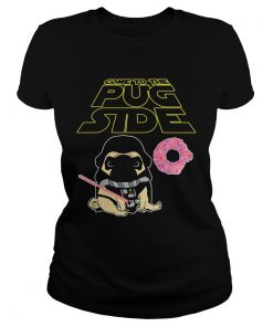 Star wars come to the pug side donuts  Classic Ladies