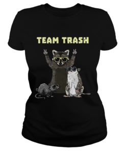 Team Trash Opossum Raccoon Rat Funny Animals Garbage Gang  Classic Ladies