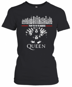 Thank You For The Memories Queen Band T-Shirt Classic Women's T-shirt
