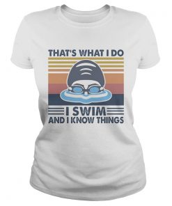 Thats what I do I swim and I know things vintage retro  Classic Ladies
