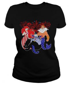 The Little Mermaid Happy The 4th Of July America  Classic Ladies