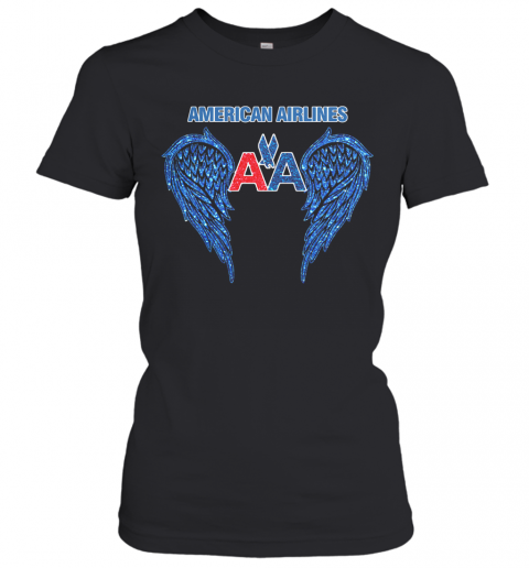 The Wings American Airlines Logo Diamond T-Shirt Classic Women's T-shirt