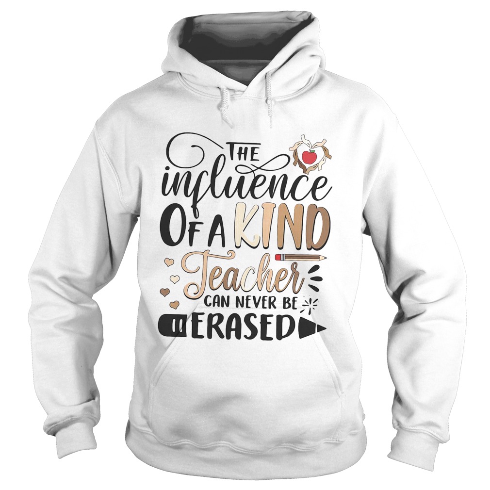 The influence of a kind teacher can never be erased hearts black lives matter Hoodie
