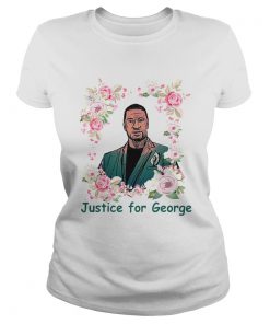 Top Justice For George Floyd Floral I Cant Breathe  Classic Ladies