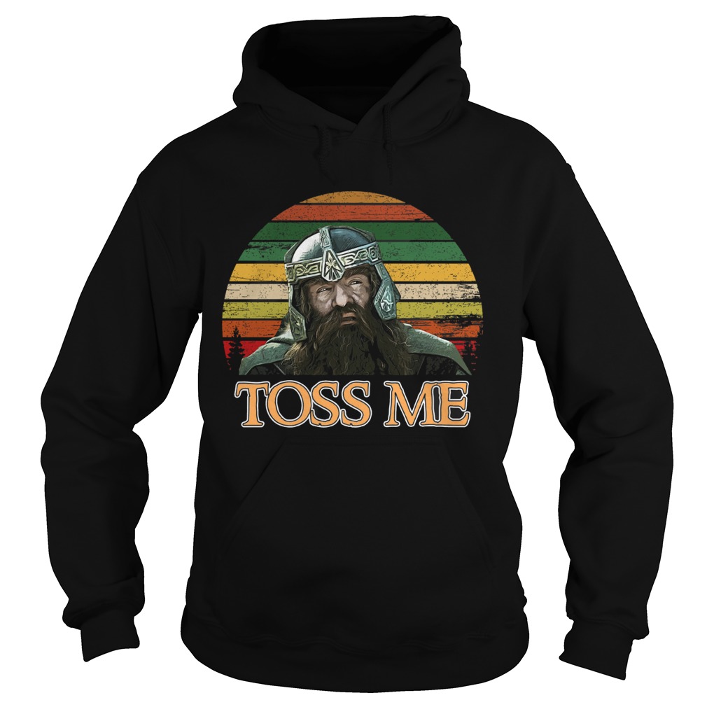 Toss Me Vintage  Hoodie