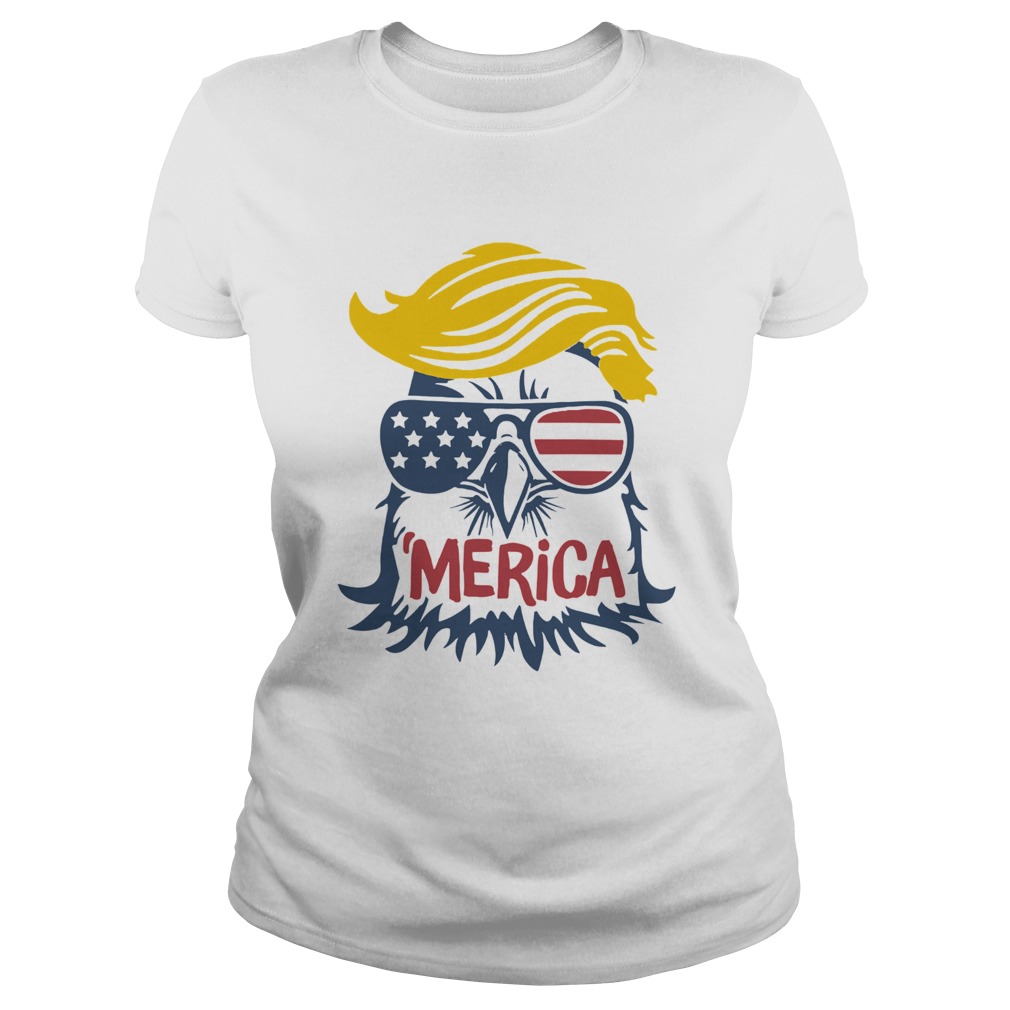 Trump Eagle Merica  Classic Ladies