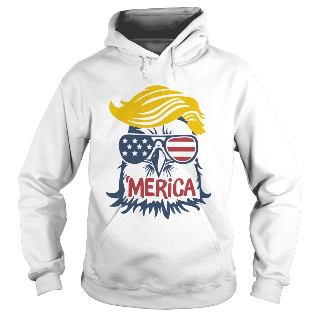 Trump Eagle Merica  Hoodie