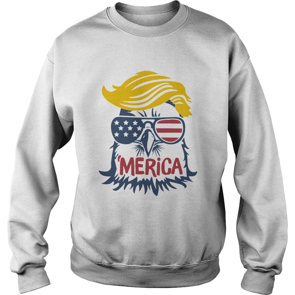 Trump Eagle Merica  Sweatshirt