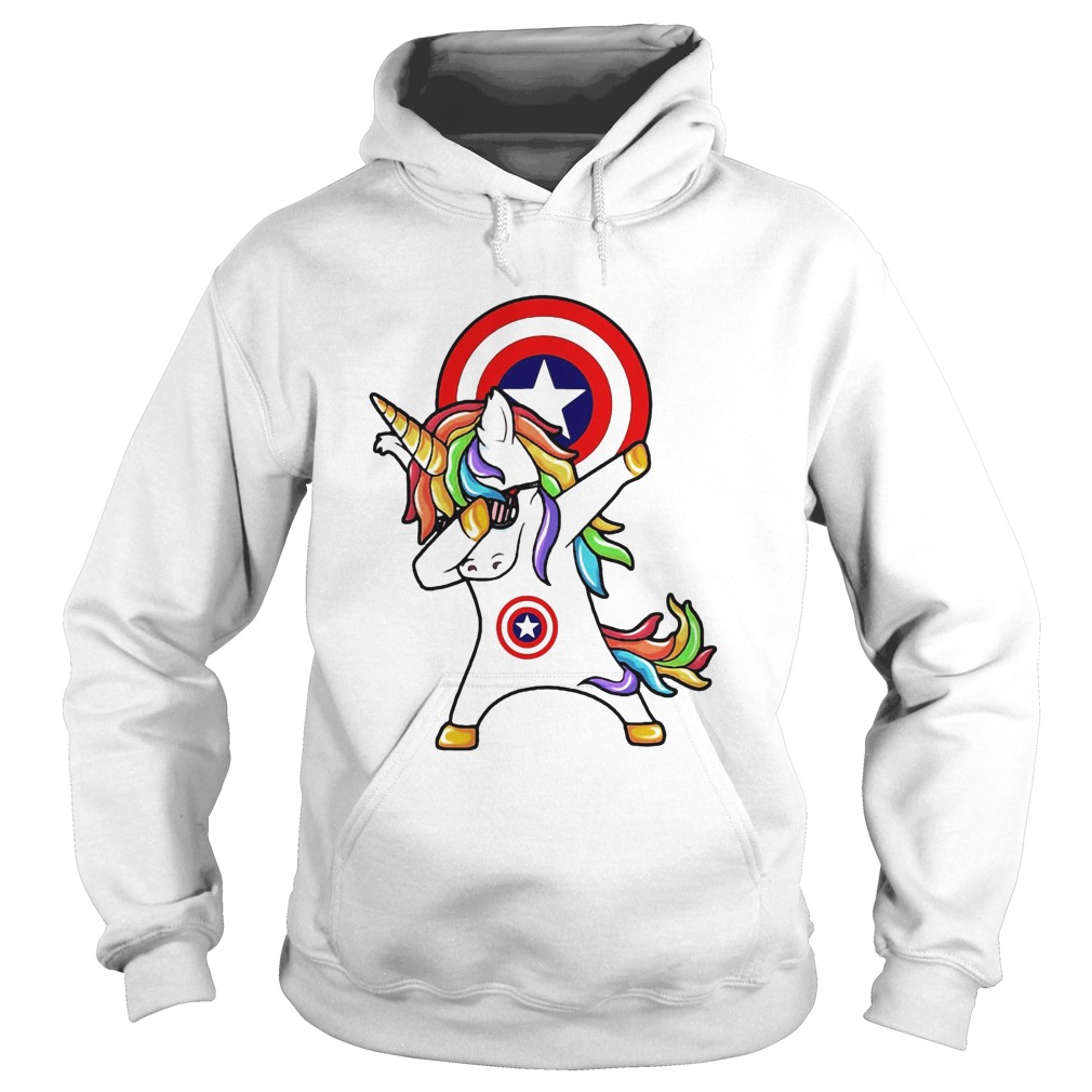 Unicorn captain america logo  Hoodie
