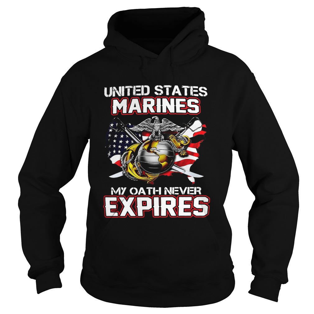 United States Marines My Oath Never Expires Hoodie