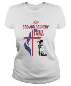 Veteran for god and country american flag independence day  Classic Ladies