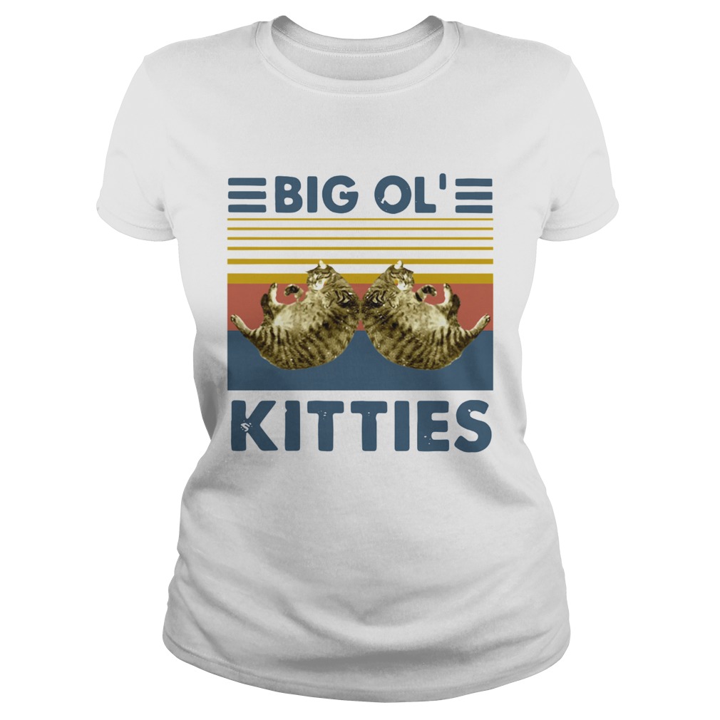 Vintage Big Ol Kitties  Classic Ladies