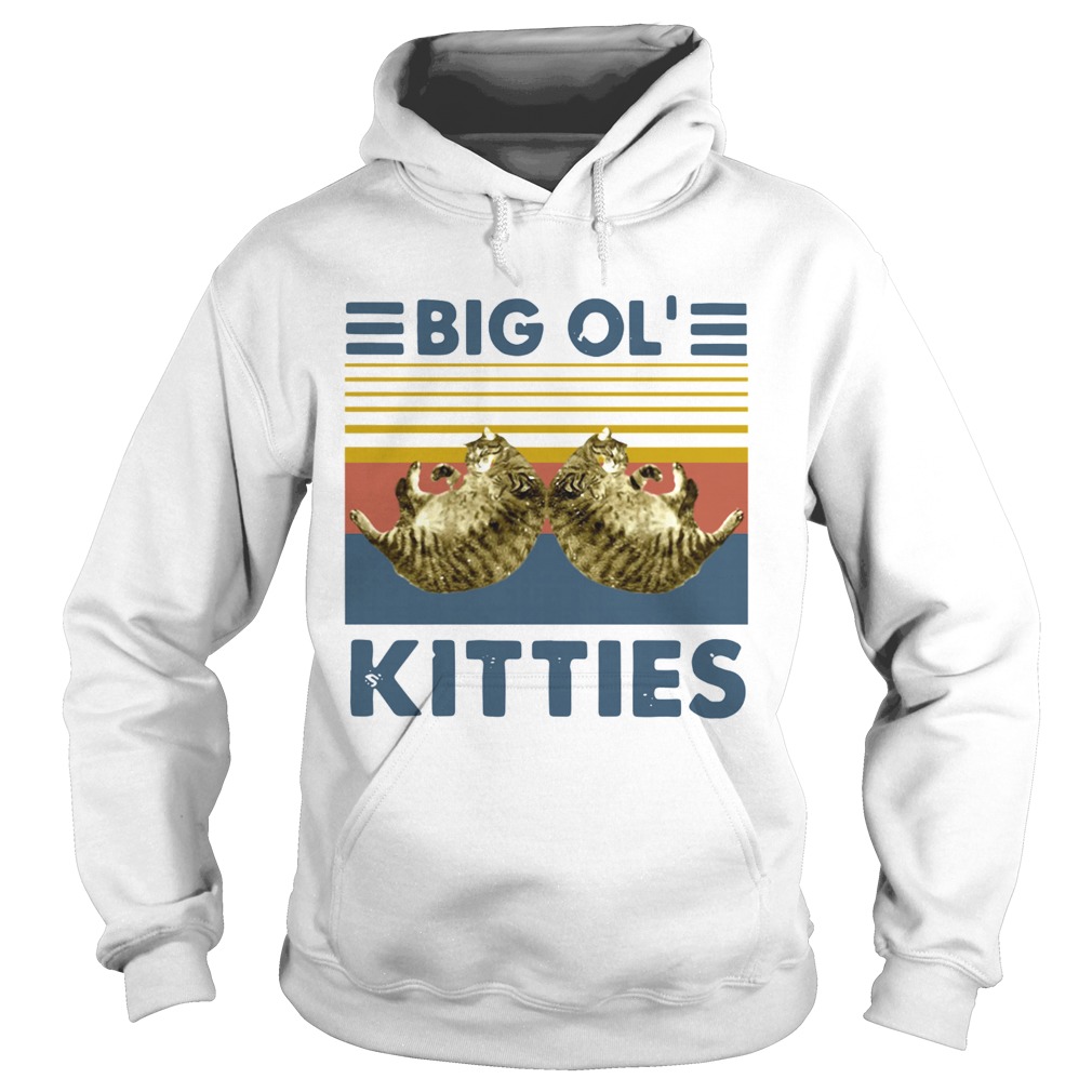 Vintage Big Ol Kitties  Hoodie
