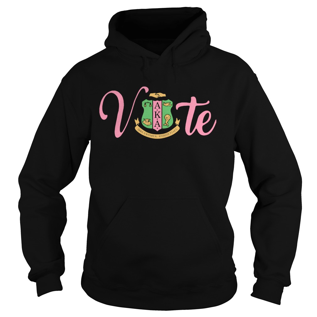 Vote alpha kappa alpha logo Hoodie
