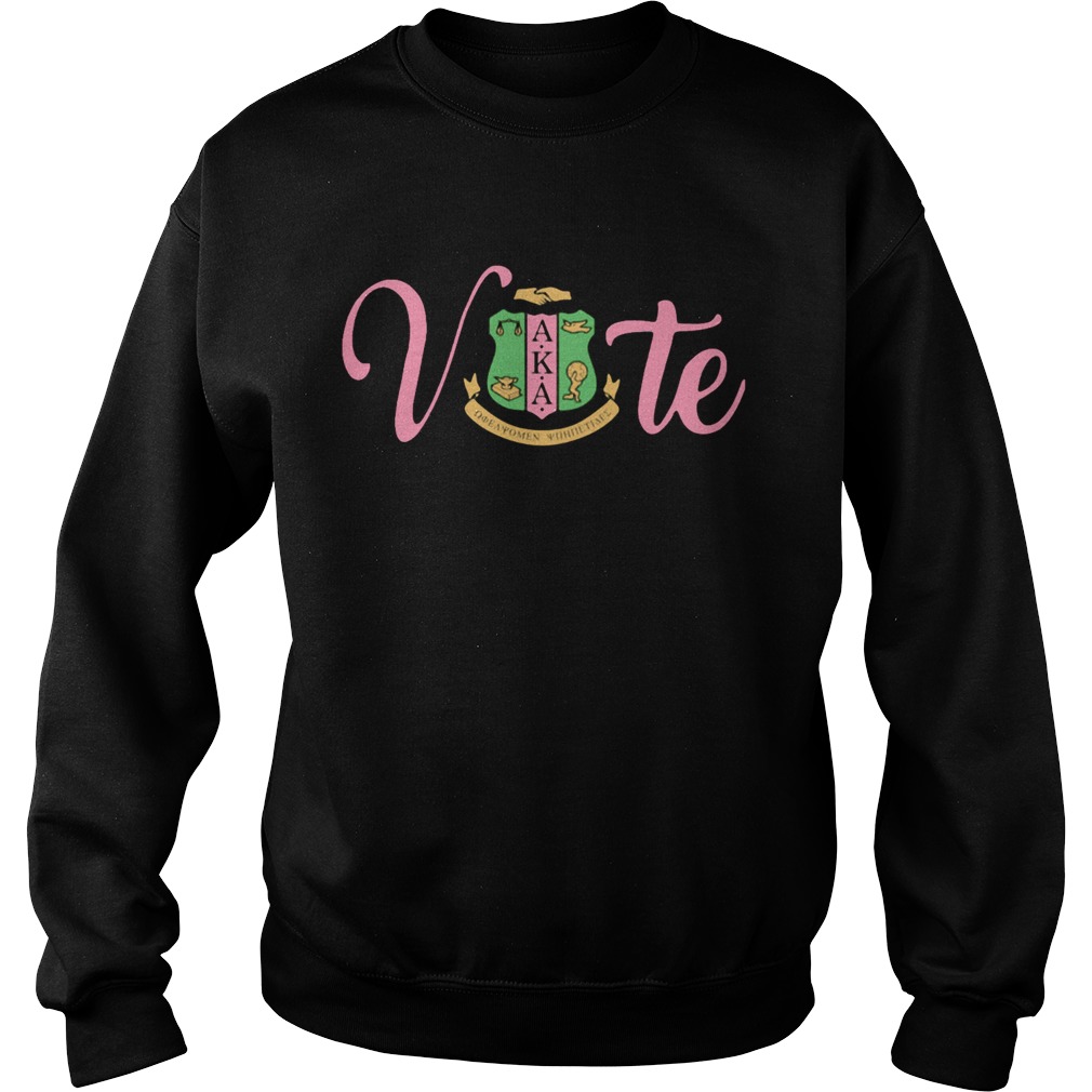 Vote alpha kappa alpha logo Sweatshirt