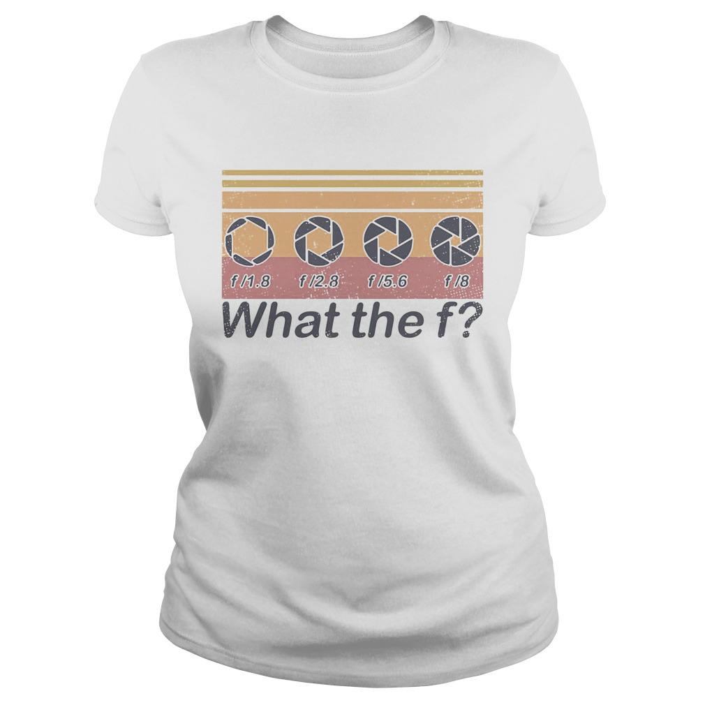 What the f photographer vintage retro Classic Ladies