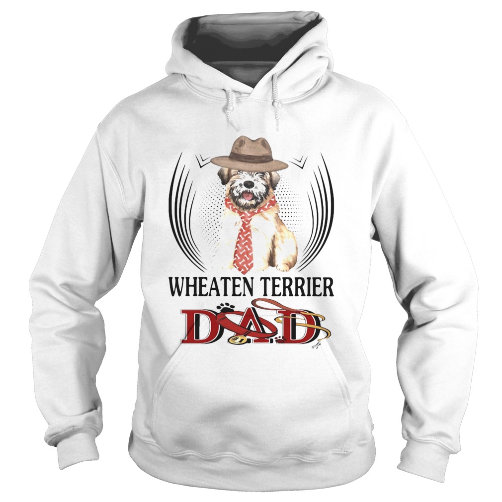 Wheaten terrier dad paw Hoodie