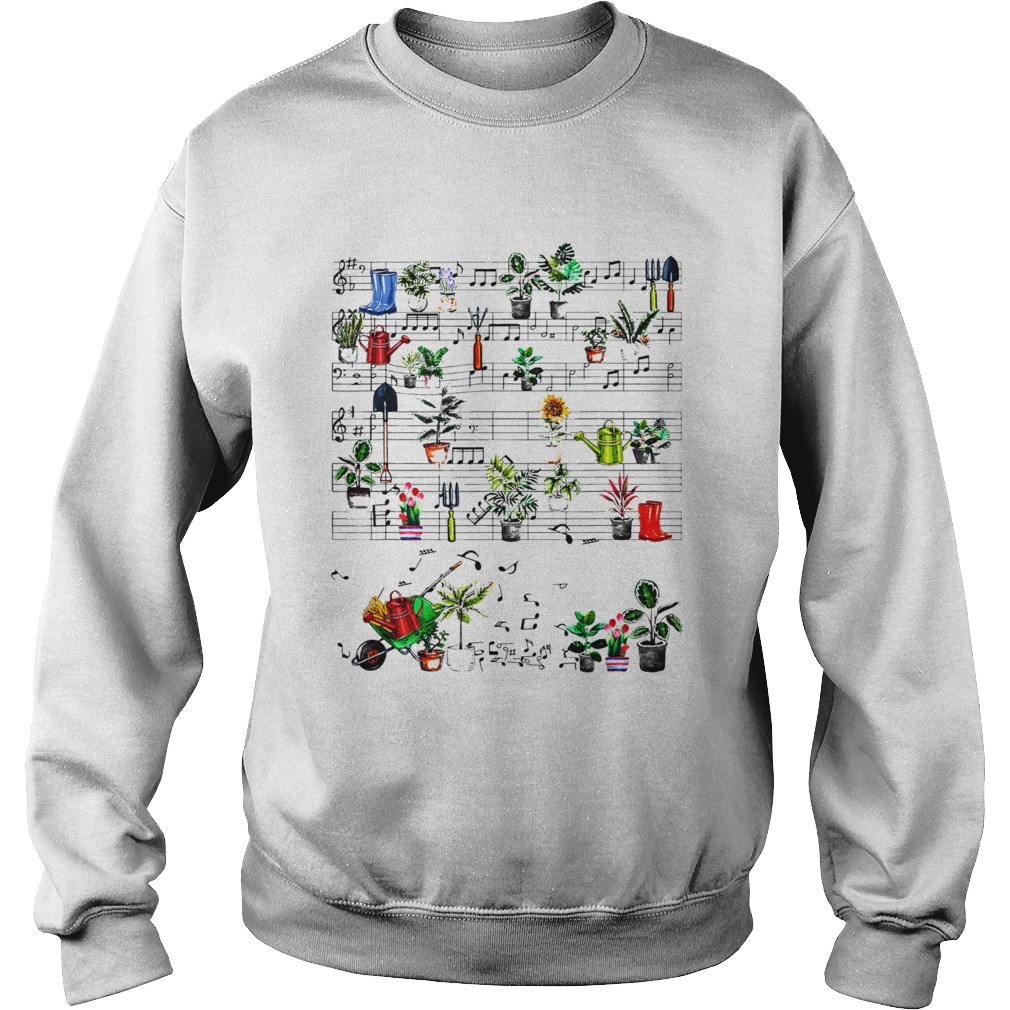 Wheelbarrow Garden Music  Sweatshirt