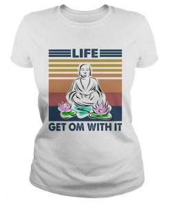 Yoga life get om with it vintage  Classic Ladies