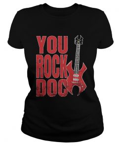 You Rock Doc Heavy Metal Bold Guitar  Classic Ladies