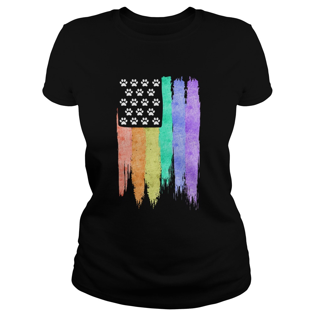 cat footprint LGBT  Classic Ladies