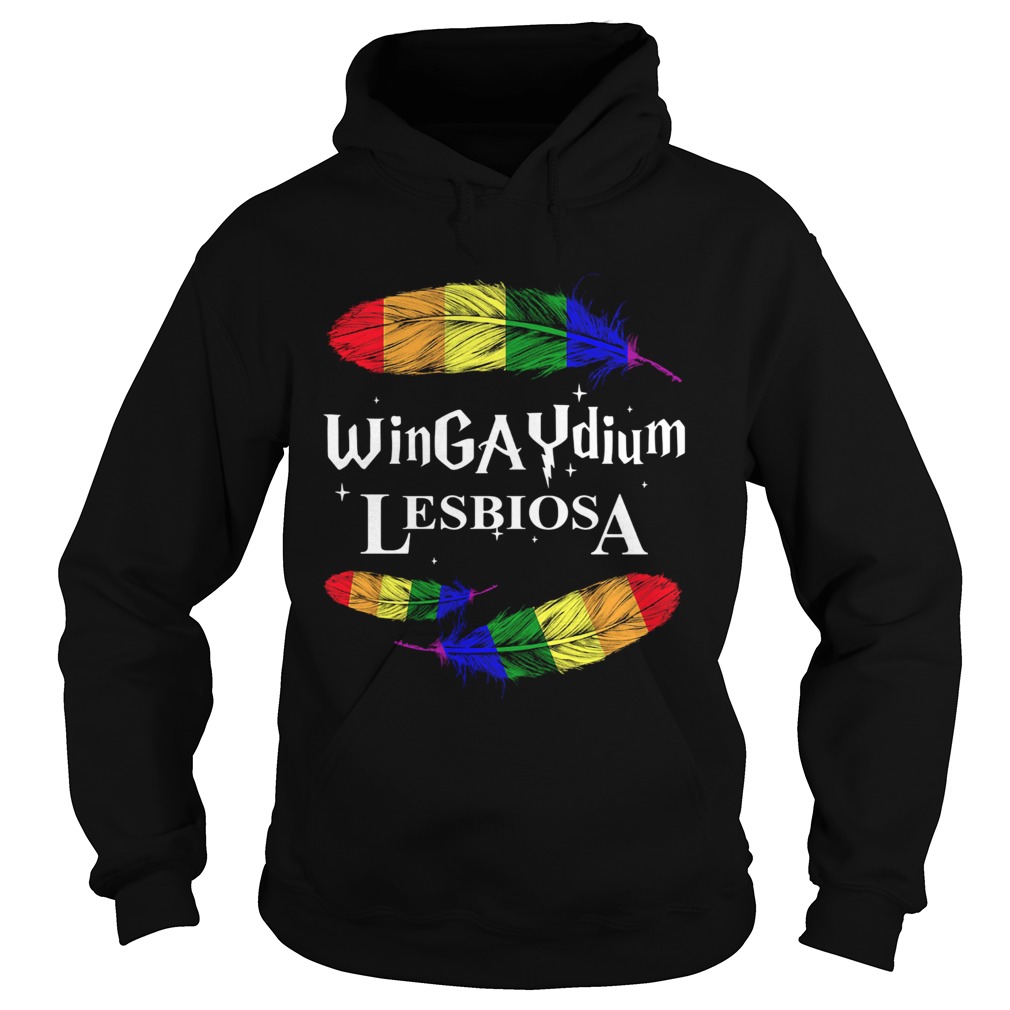 lgbt wingaydium lesbiosa Hoodie