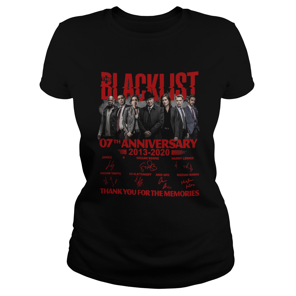 07 Year Of Blacklist Thank You For The Memories Classic Ladies