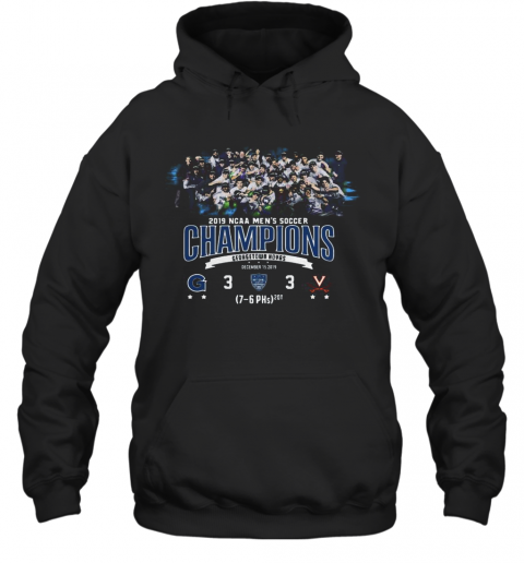 2019 NCAA Men's Soccer Champions Georgetown Hoyas T-Shirt Unisex Hoodie