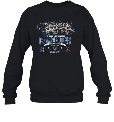 2019 NCAA Men's Soccer Champions Georgetown Hoyas T-Shirt Unisex Sweatshirt