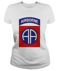82nd AIRBORNE DIVISION Military Logo  Classic Ladies
