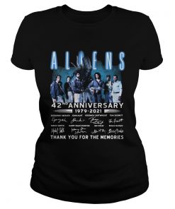 Aliens 42nd Anniversary 19792021 Signatures Thank You For The Memories  Classic Ladies