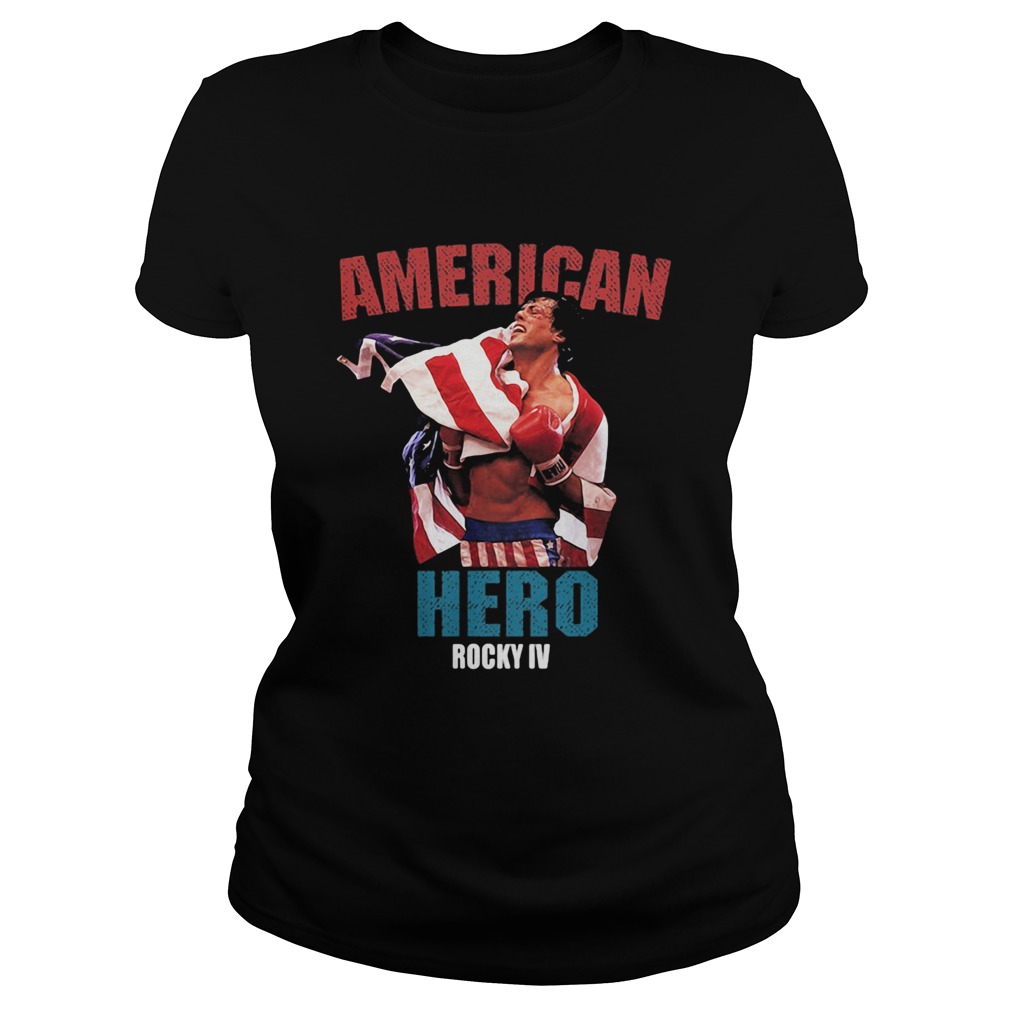 American hero rocky iv Classic Ladies