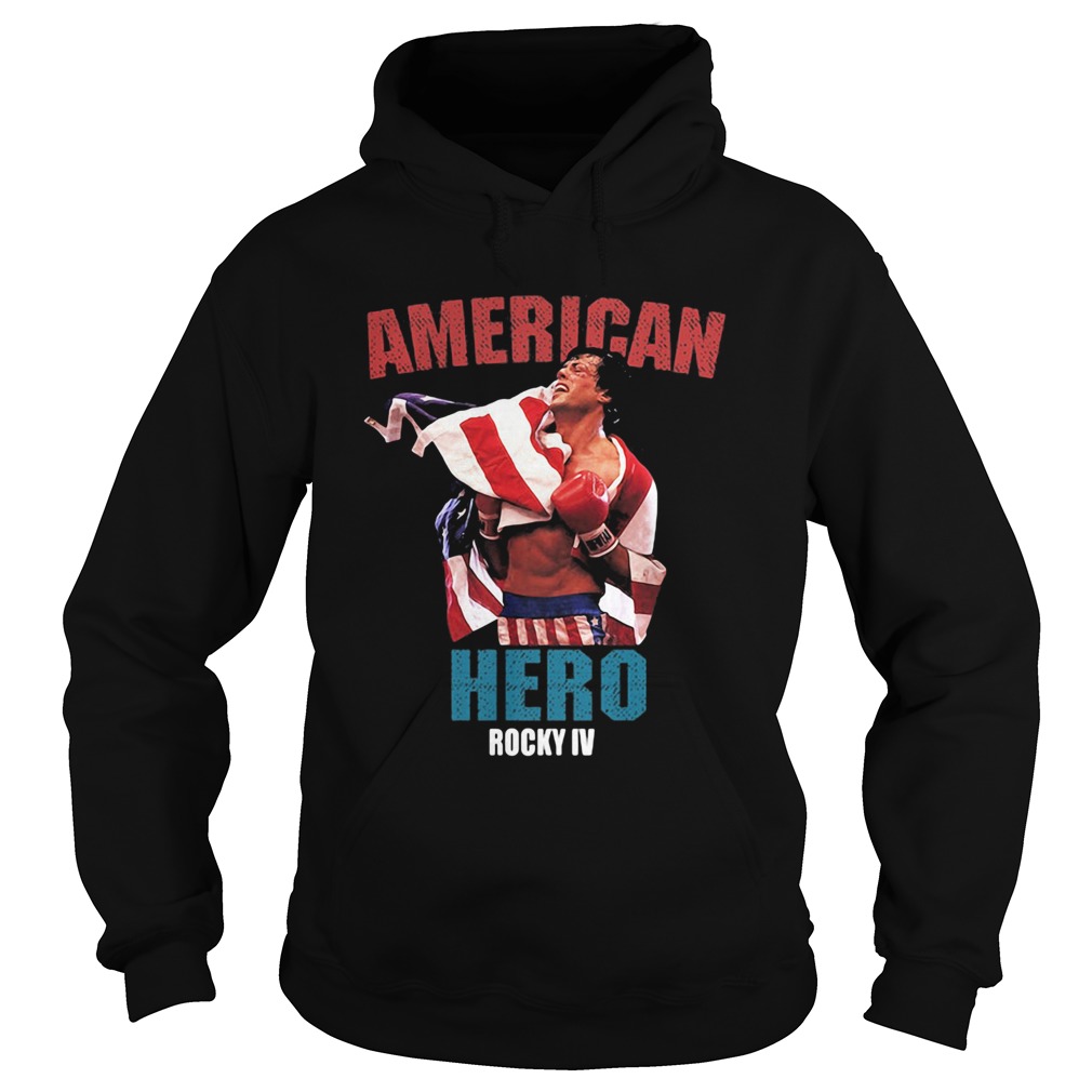 American hero rocky iv Hoodie
