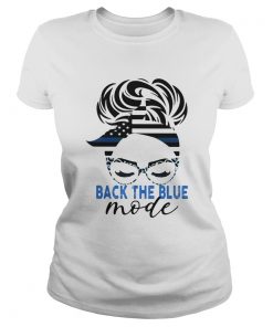 Back The Blue Mode Woman Independence Day  Classic Ladies