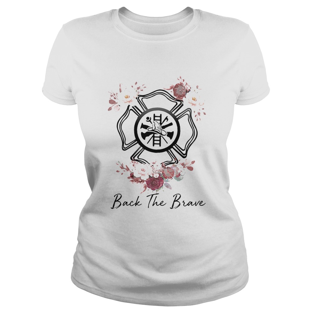 Back The Brave Flower Hat Classic Ladies