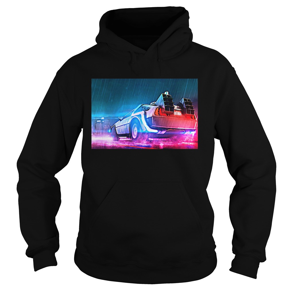 Back to the future movie light Hoodie