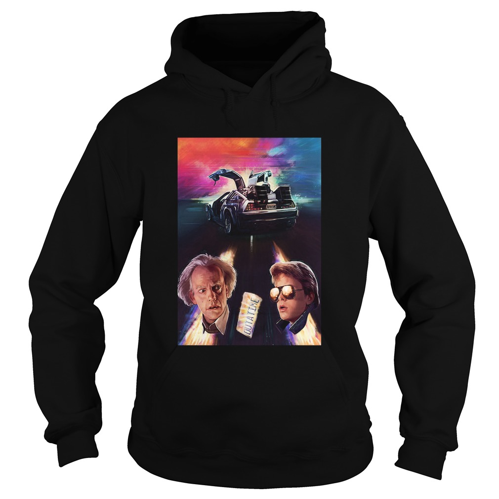 Back to the future movie outa time Hoodie