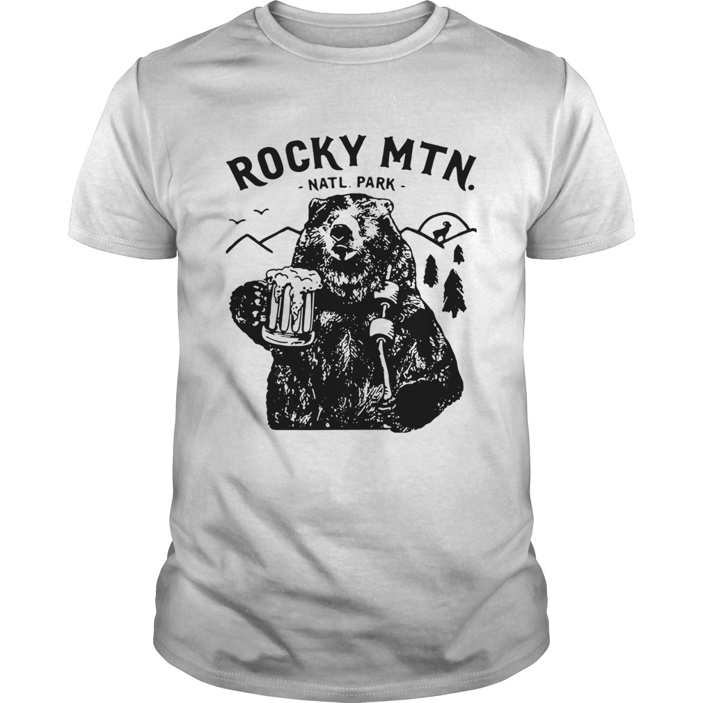 Bear Rocky MTN Natl Park shirt
