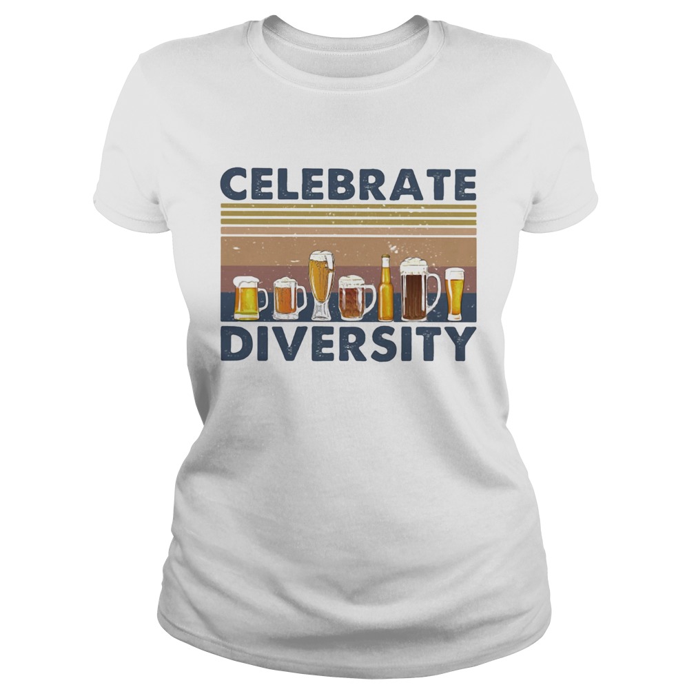 Beer celebrate diversity vintage retro Classic Ladies
