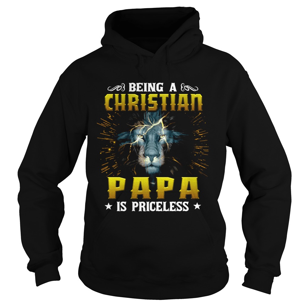 Being A Chirstian Papa Is Priceless Leon Hoodie