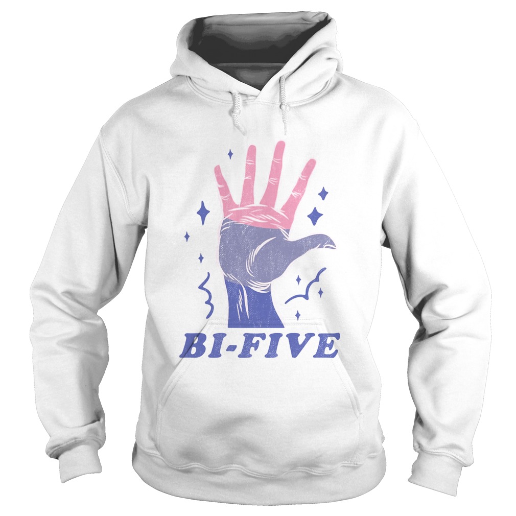 Bi Five High Five Bisexual LGBT Rainbow Pride Hoodie