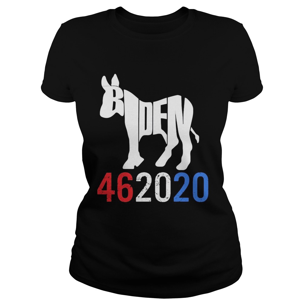 Biden 46 20 20 red white blue Classic Ladies