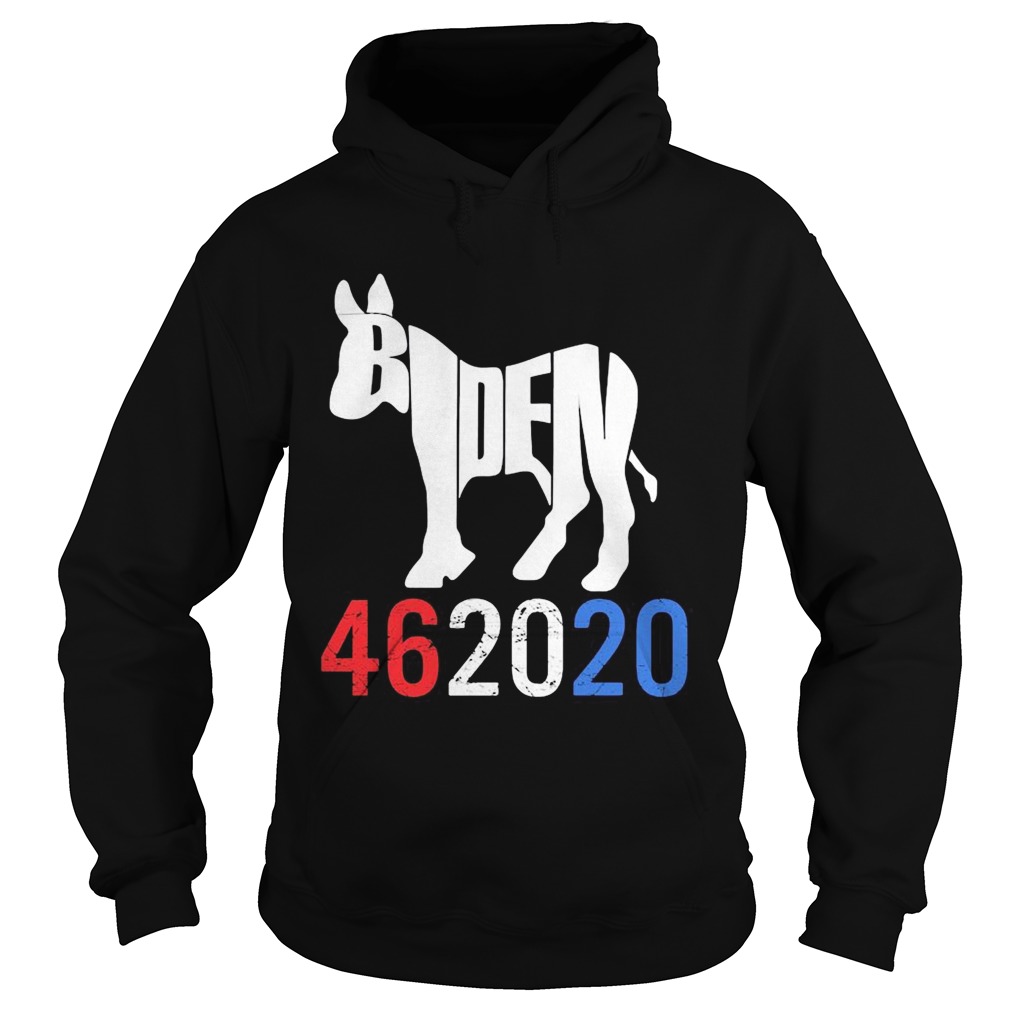 Biden 46 20 20 red white blue Hoodie