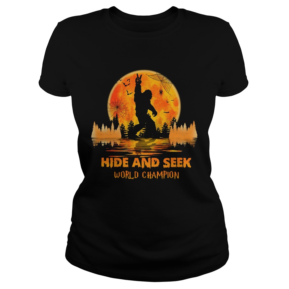 Bigfoot hide and seek world champion sunset Classic Ladies