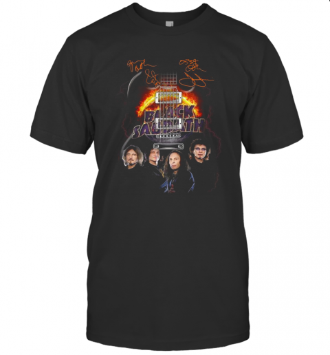 Black Sabbath Guitar Signature T-Shirt
