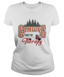 Camping Therapy Truck Tree  Classic Ladies